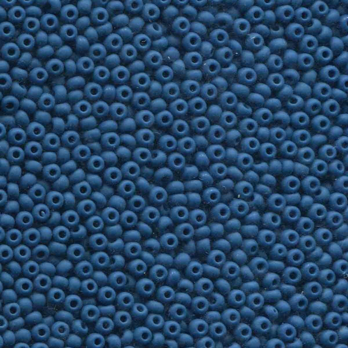 11/0 Preciosa OP Denim Matte
