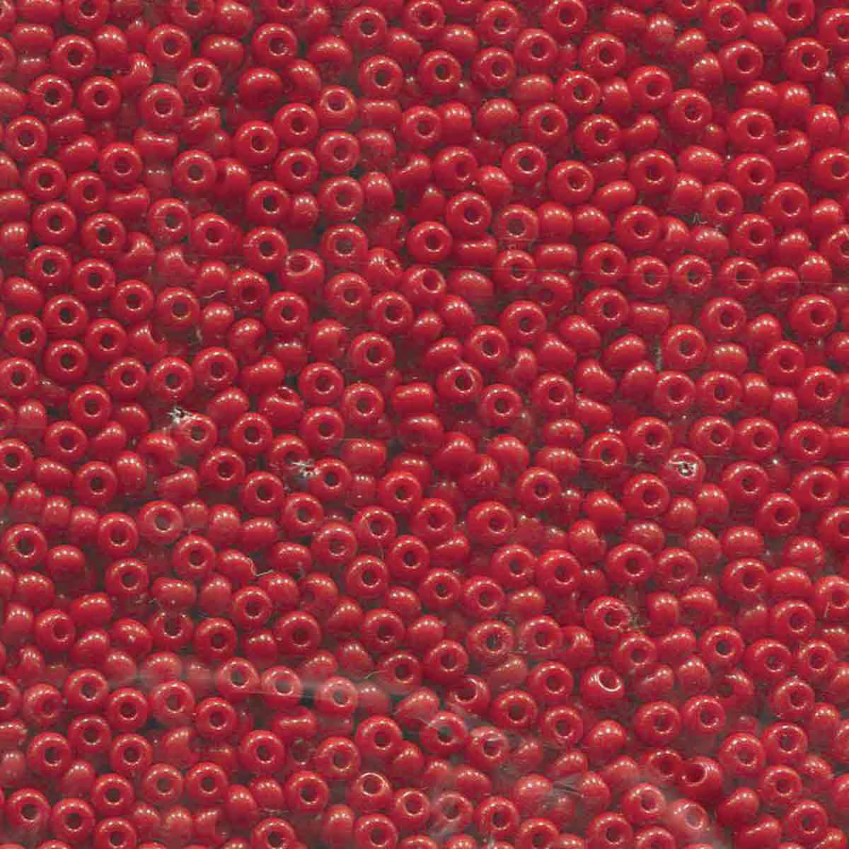 11/0 Preciosa Red