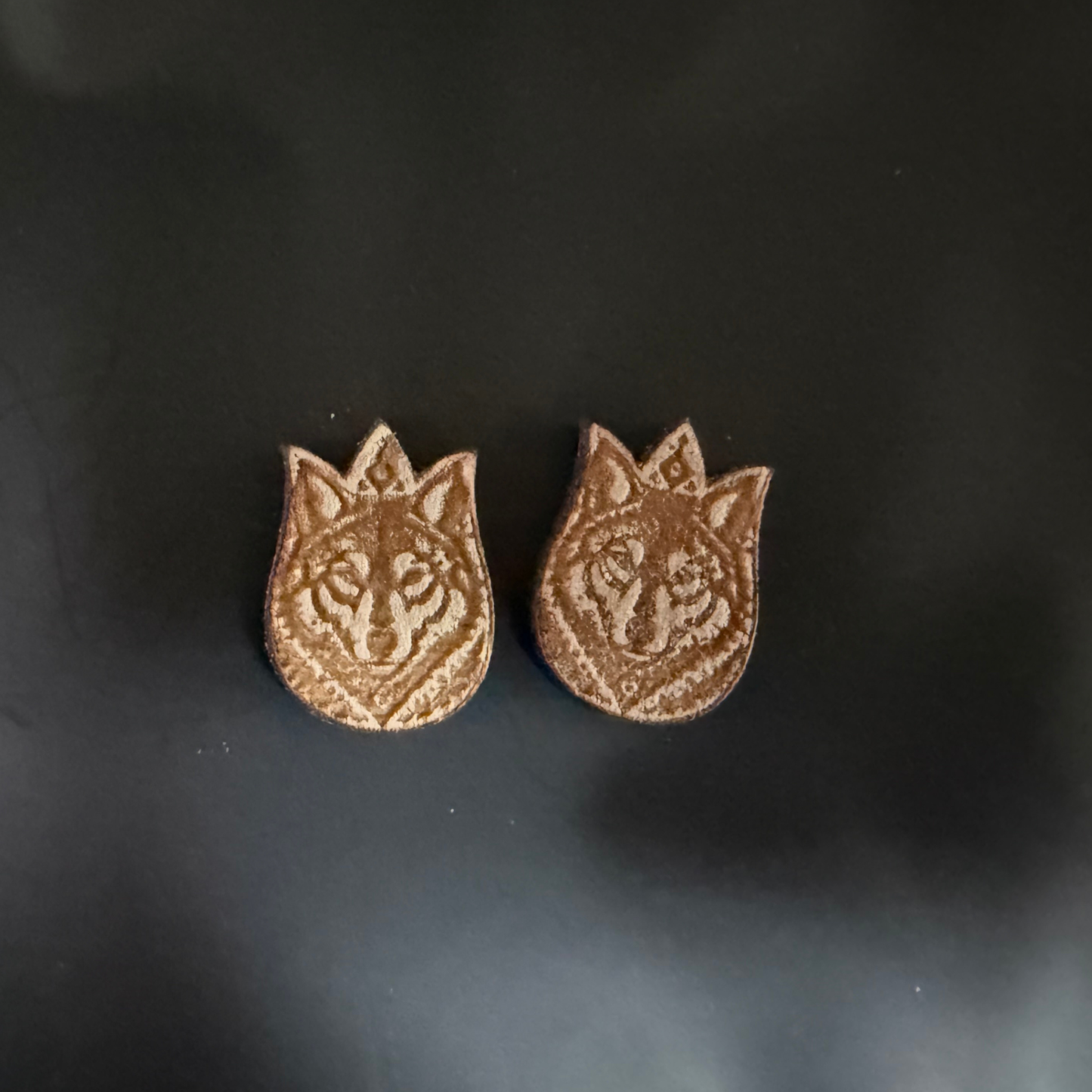 Tulip with Wolf Face