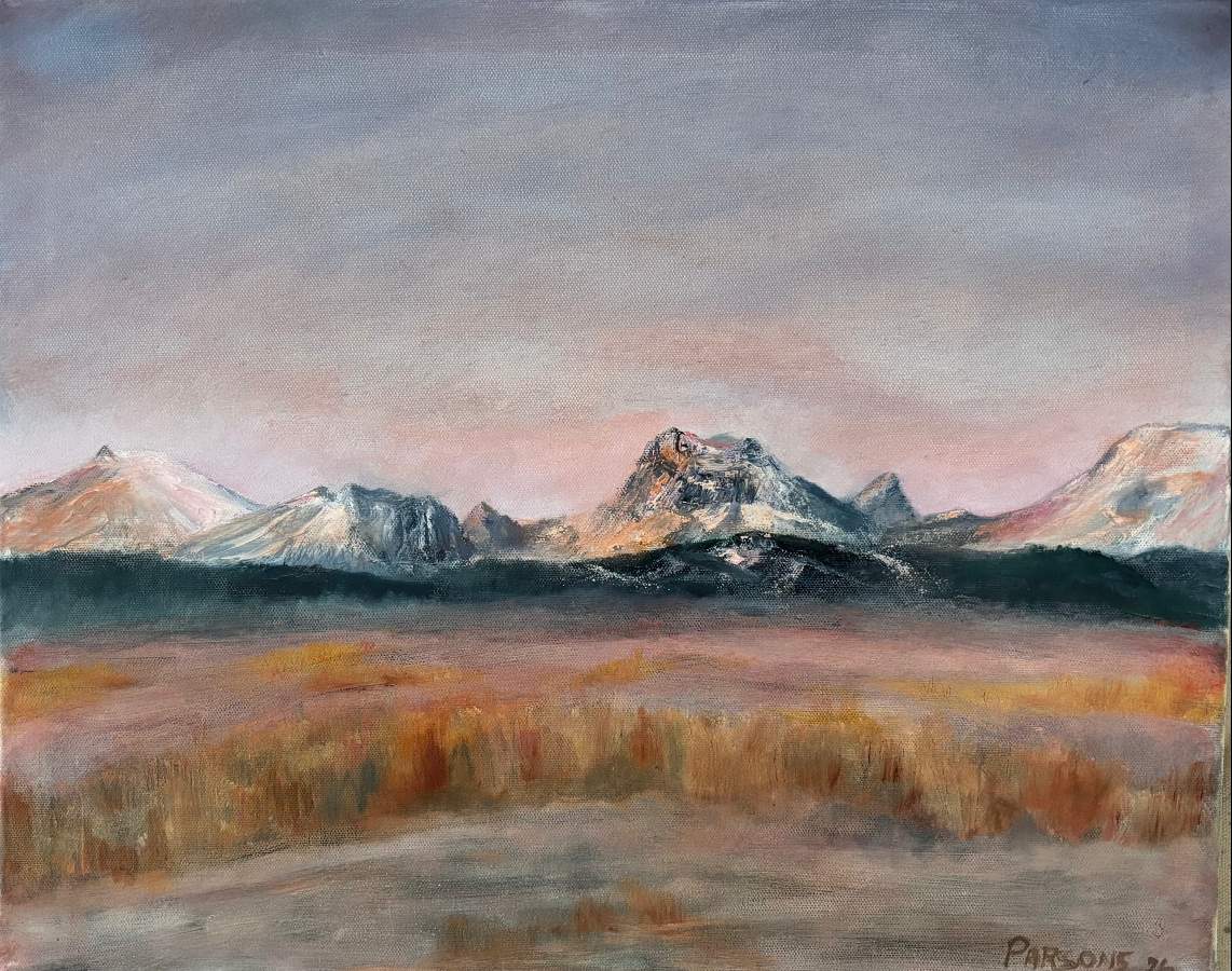Bob Parsons Paintings-Blackfeet Descendant