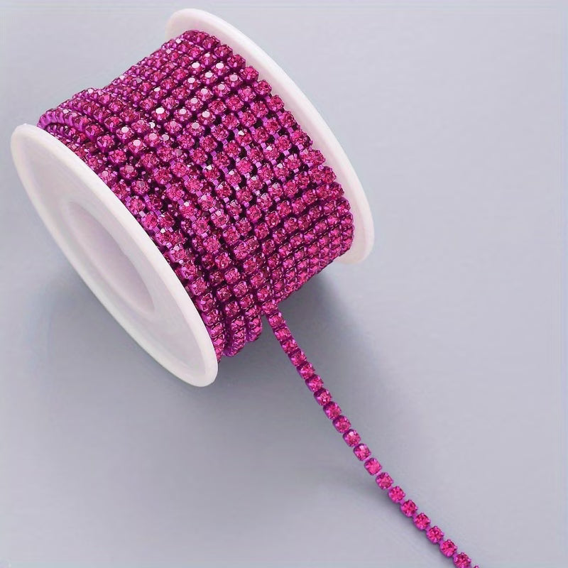 SS8 Metal Rhinestone Banding
