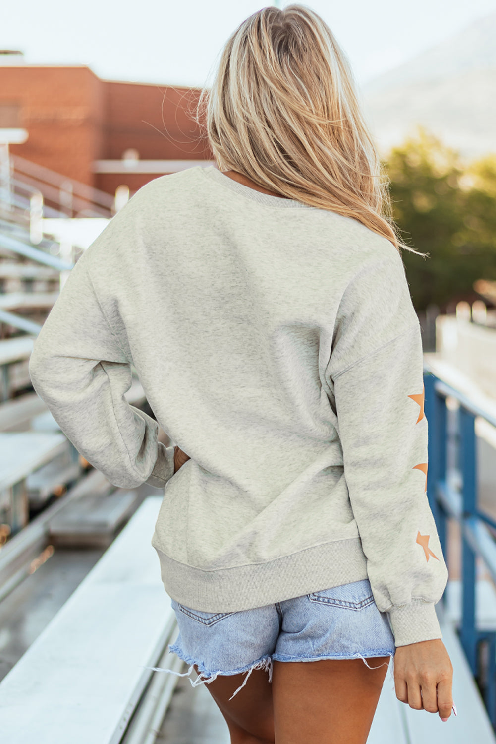 Grapefruit Orange Game Day Graphic Sweatshirt