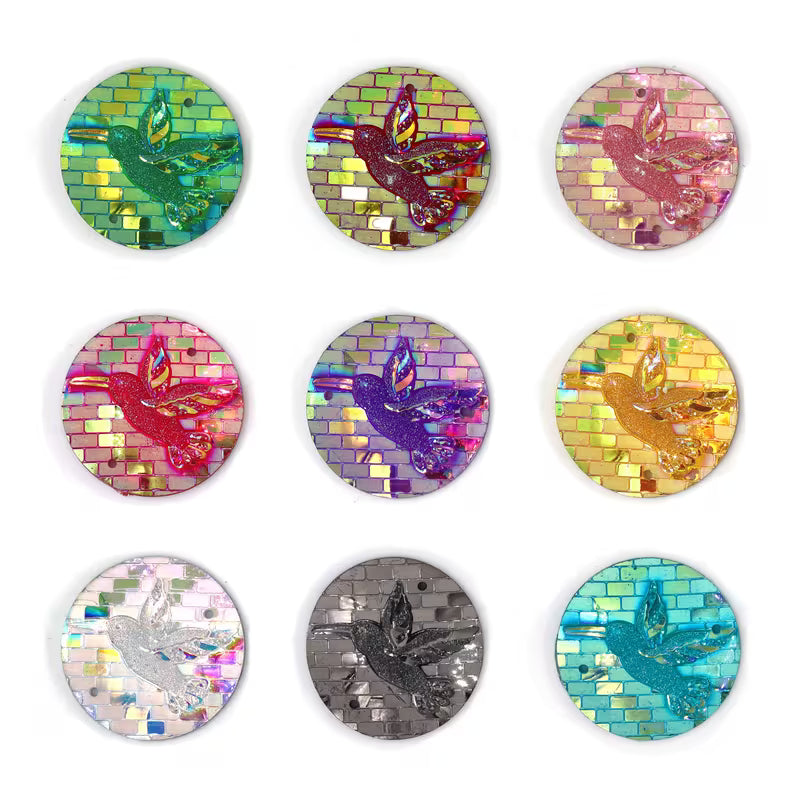 Acrylic Hummingbirds *7 Colors to Choose From*