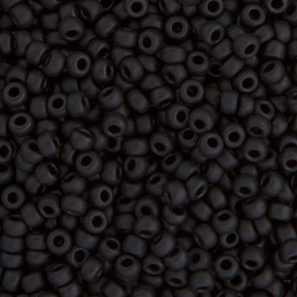 15/0 Miyuki Matte Black