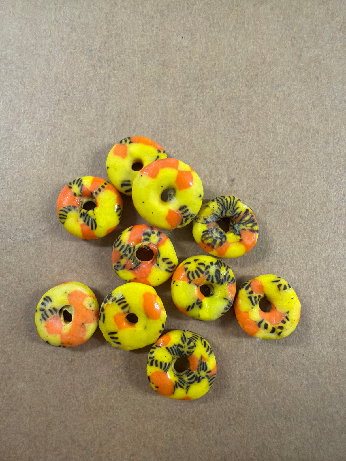 10mm Yellow Glass Spacer