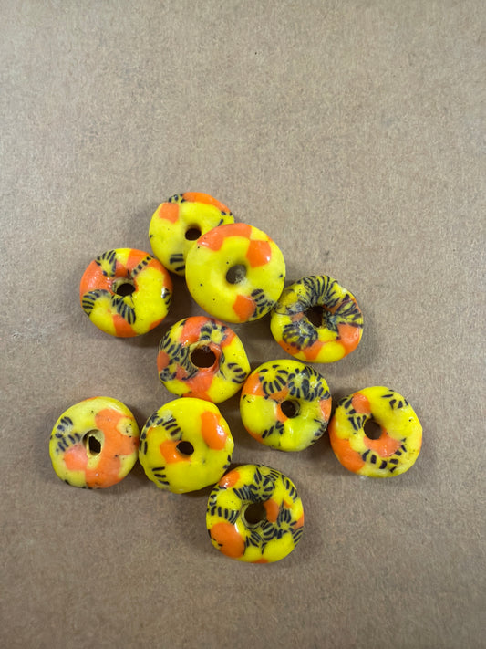 10mm Yellow Glass Spacer