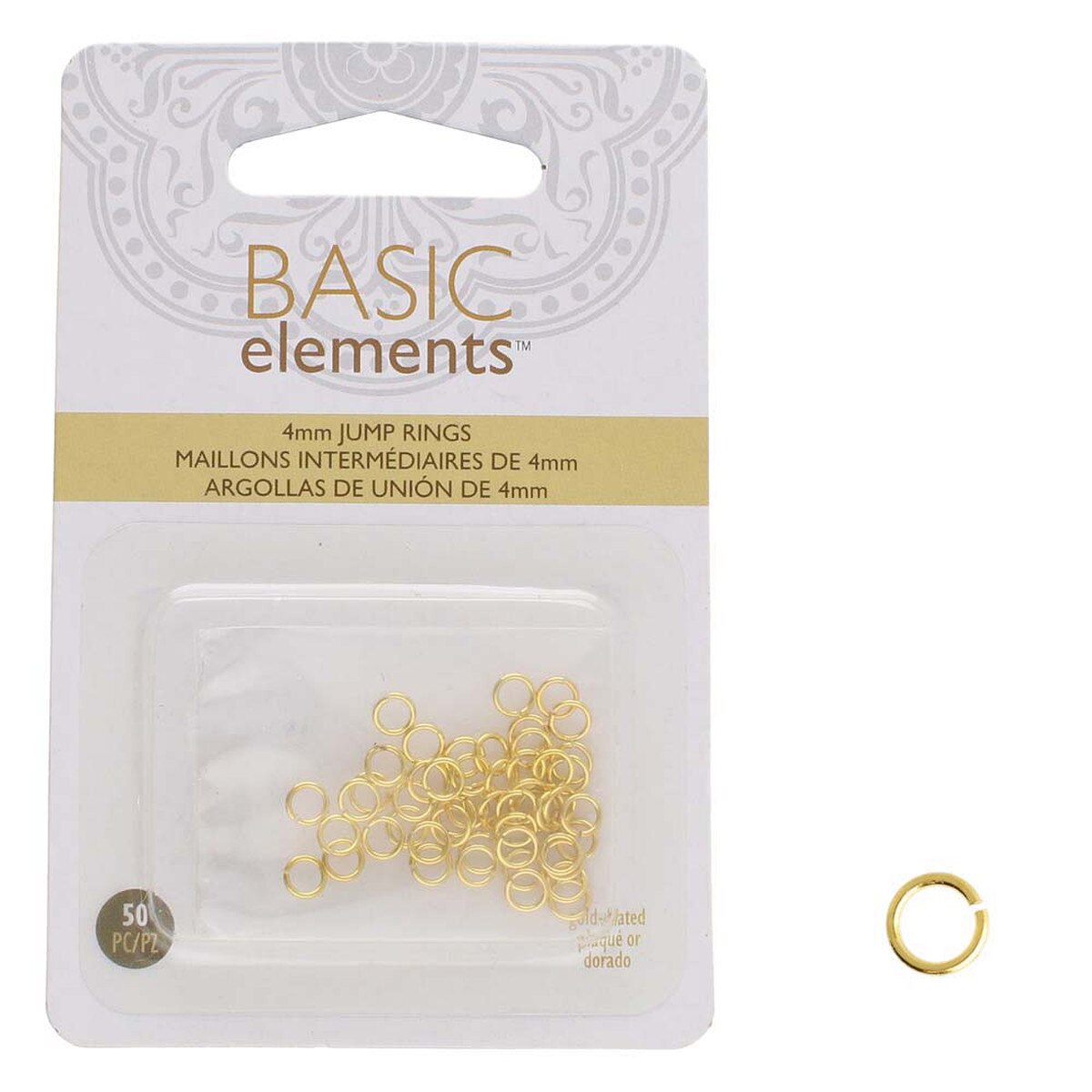 4MM Basic Elements Jump Rings
