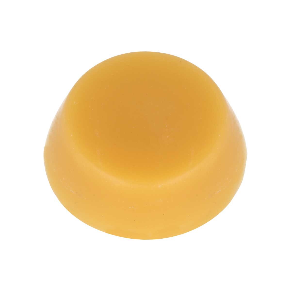 Yellow Beeswax Button .4oz