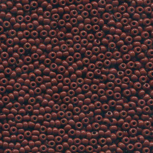 11/0 Preciosa Brown OP