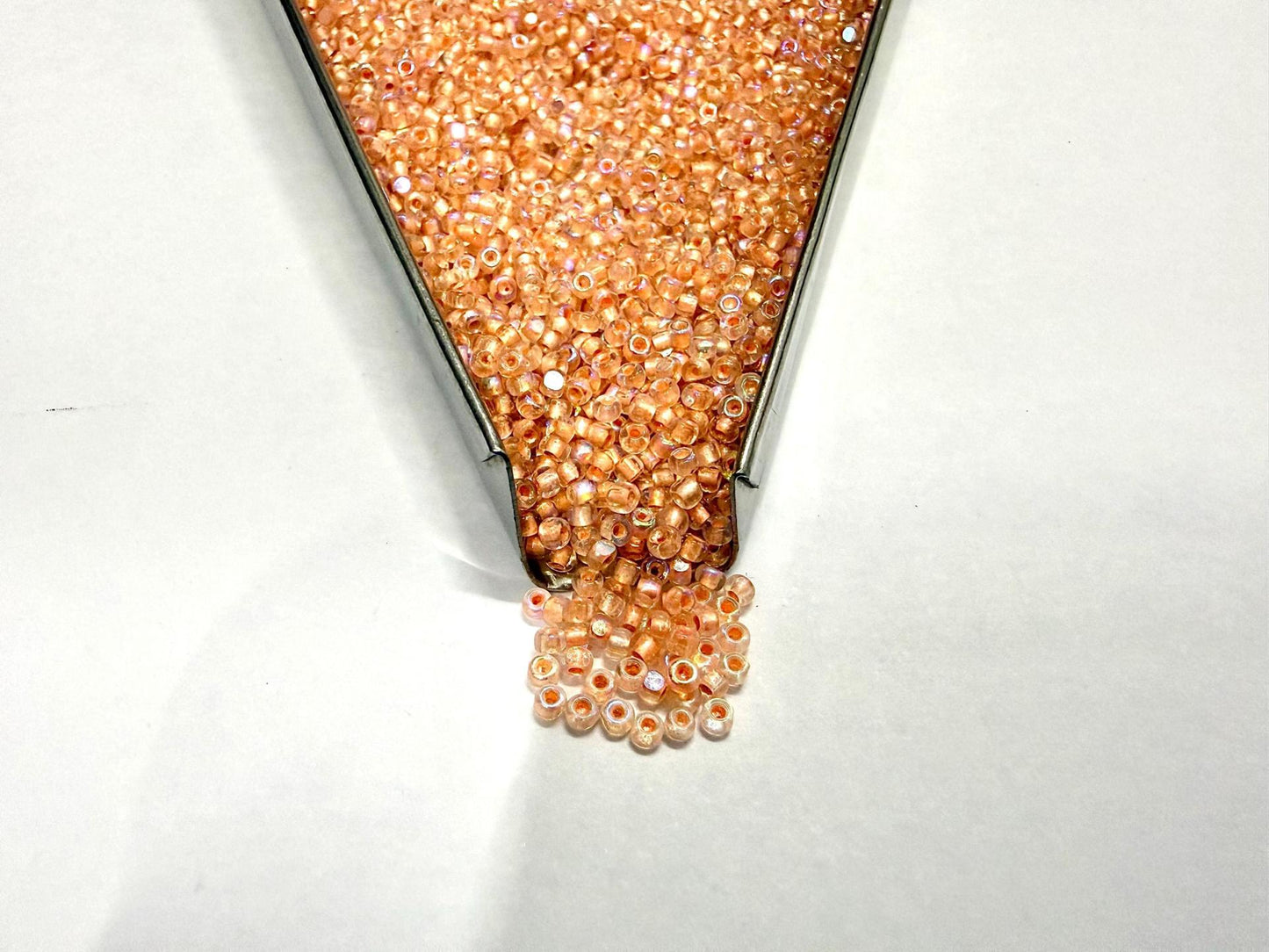 11/0 Pearl Lined AB *6 Colors to Choose From*