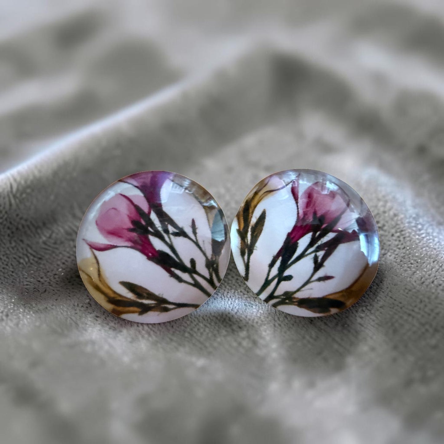 Watercolor Floral 20MM  *10 Styles to Choose From*