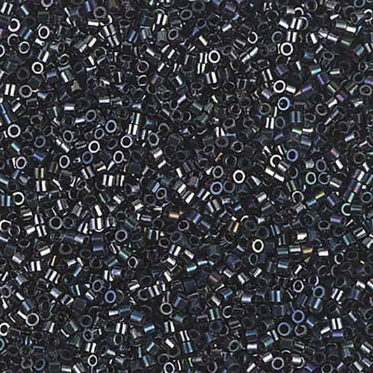 11/0 Delica Gunmetal
