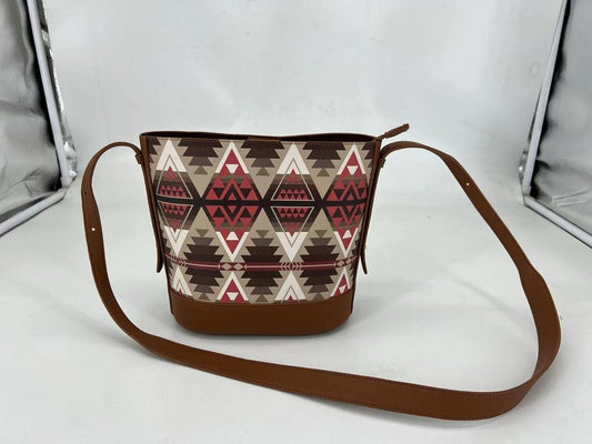 Aztec Western Crossbody Purse-Laguna