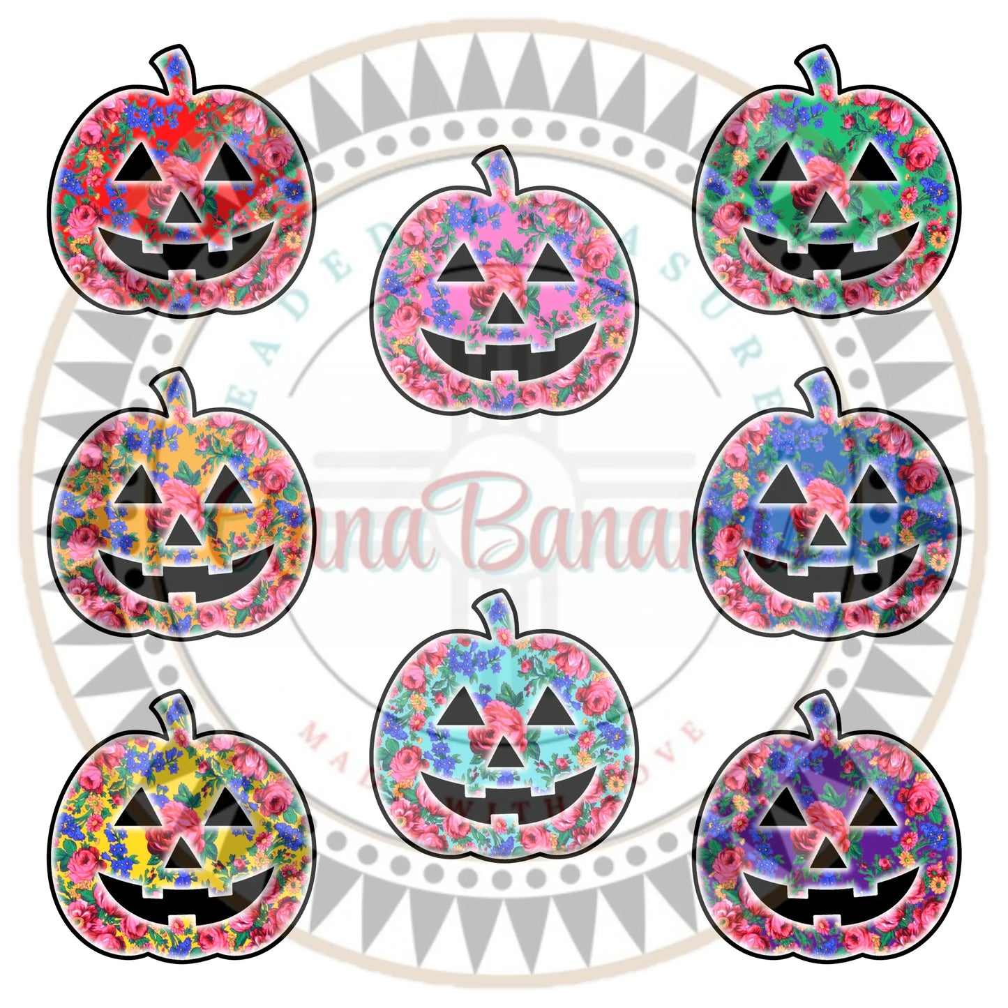 Rezzy Floral Pumpkin Cabs