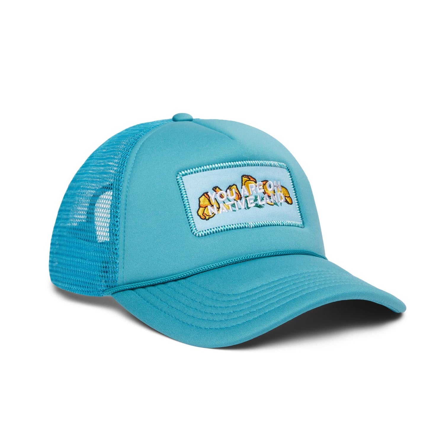 'YOU ARE ON NATIVE LAND' POPPY TRUCKER