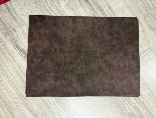Brown 4 Faux Suede