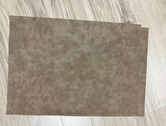 Brown 2 Faux Suede