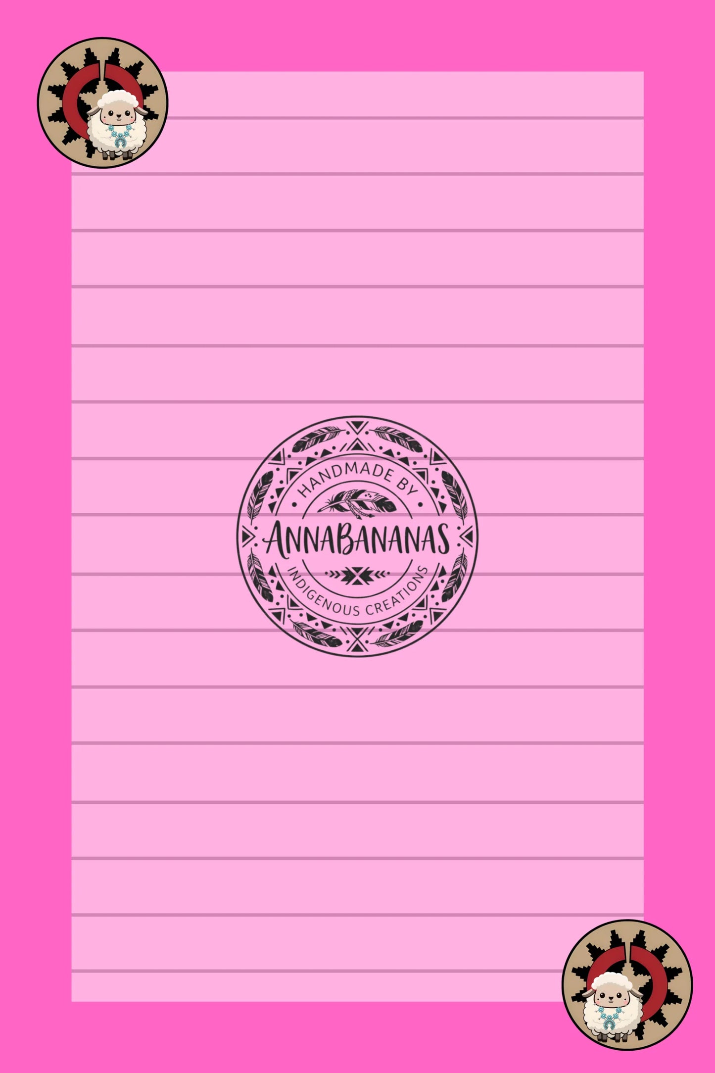 The Little Pink Lamb Ledger