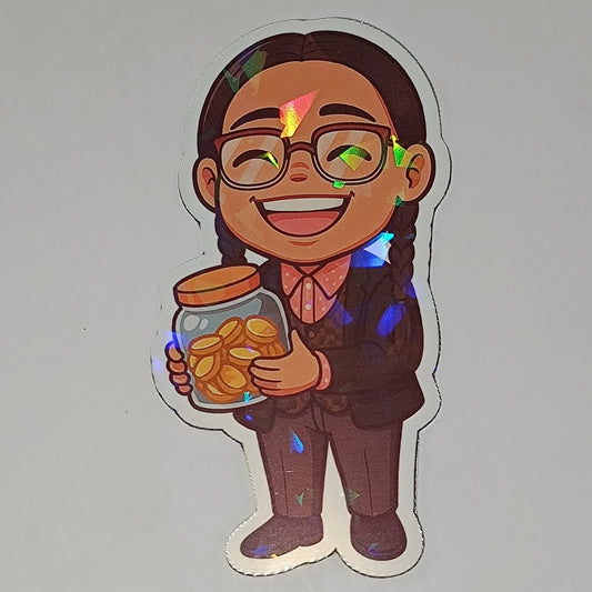 Thomas Holographic Sticker